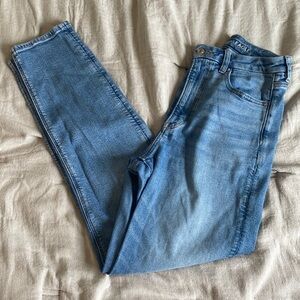 American eagle stretch mom jeans curvy